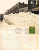 City To 1939: Main Street Snow - Postmarked July 6, 1939