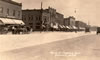 City To 1939: Main Street in the twenties - Wagons, carriagaes and automobiles