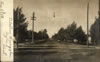 City To 1939: Unknown Dirt Street Intersection - 1909